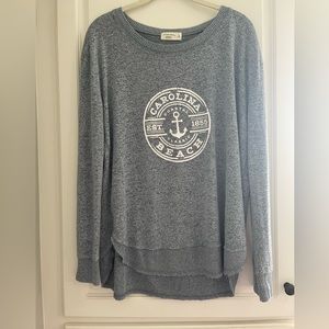 Carolina Beach Blue Long Sleeve Size L